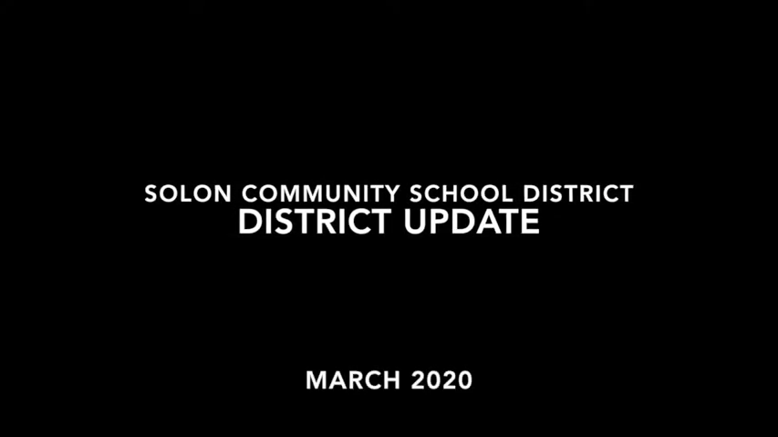 SCSD District Update - March 2020