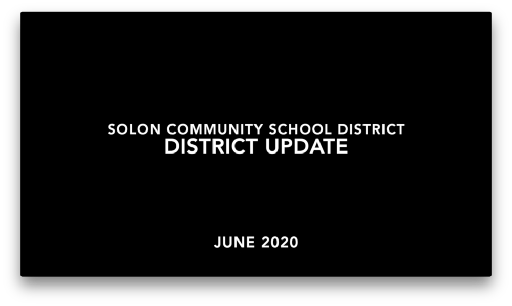 SCSD District Update - June 2020