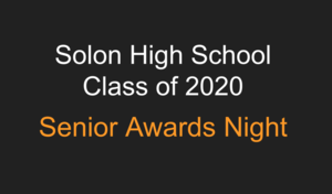 It's AWARDS NIGHT for our Seniors