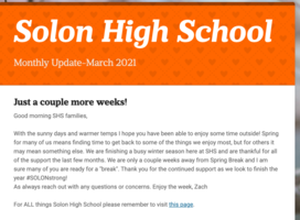 Here is the March Update
