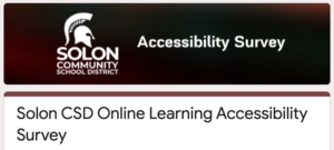 Accessibility Survey