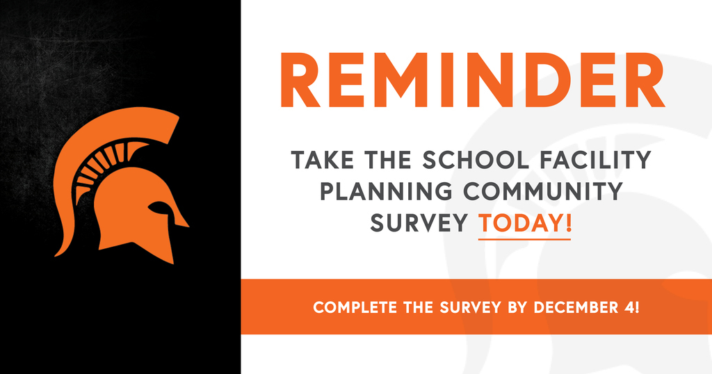 SCSD School Facilities Online Survey Reminder