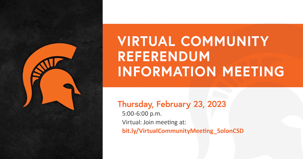 Virtual Community Referendum Information Meeting